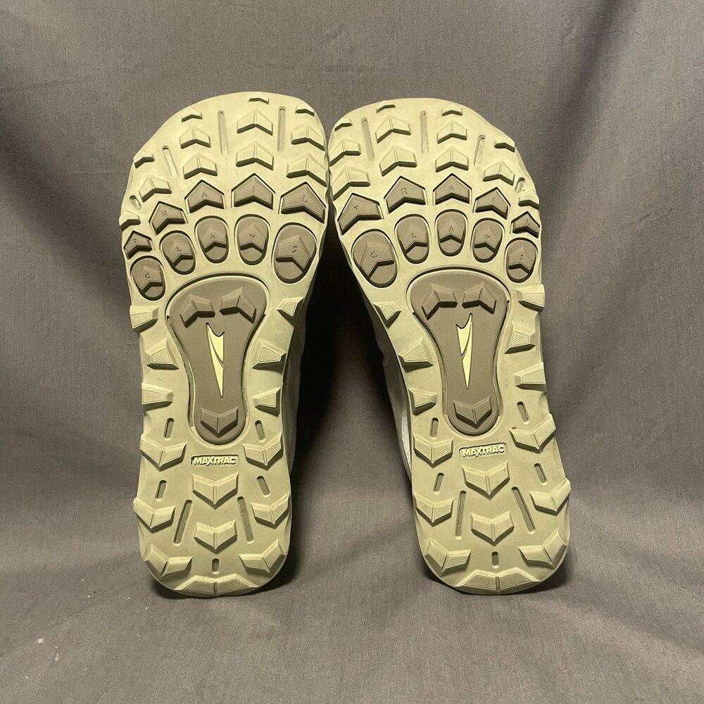 Altra Lone Peak 6 Womans Size 9 White Light Green Trail Hiking - Picture 6 of 8